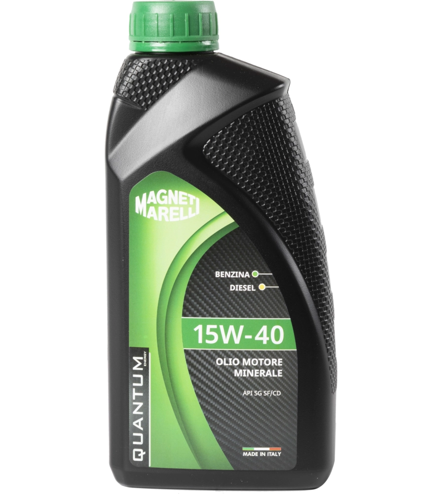 5 pezzi olio quantum marelli 15w40 minerale 1lt